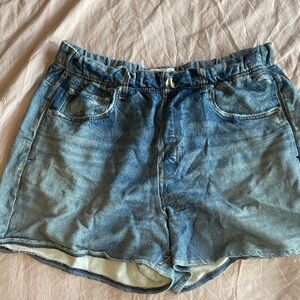 rag & bone Blue Jean Shorts